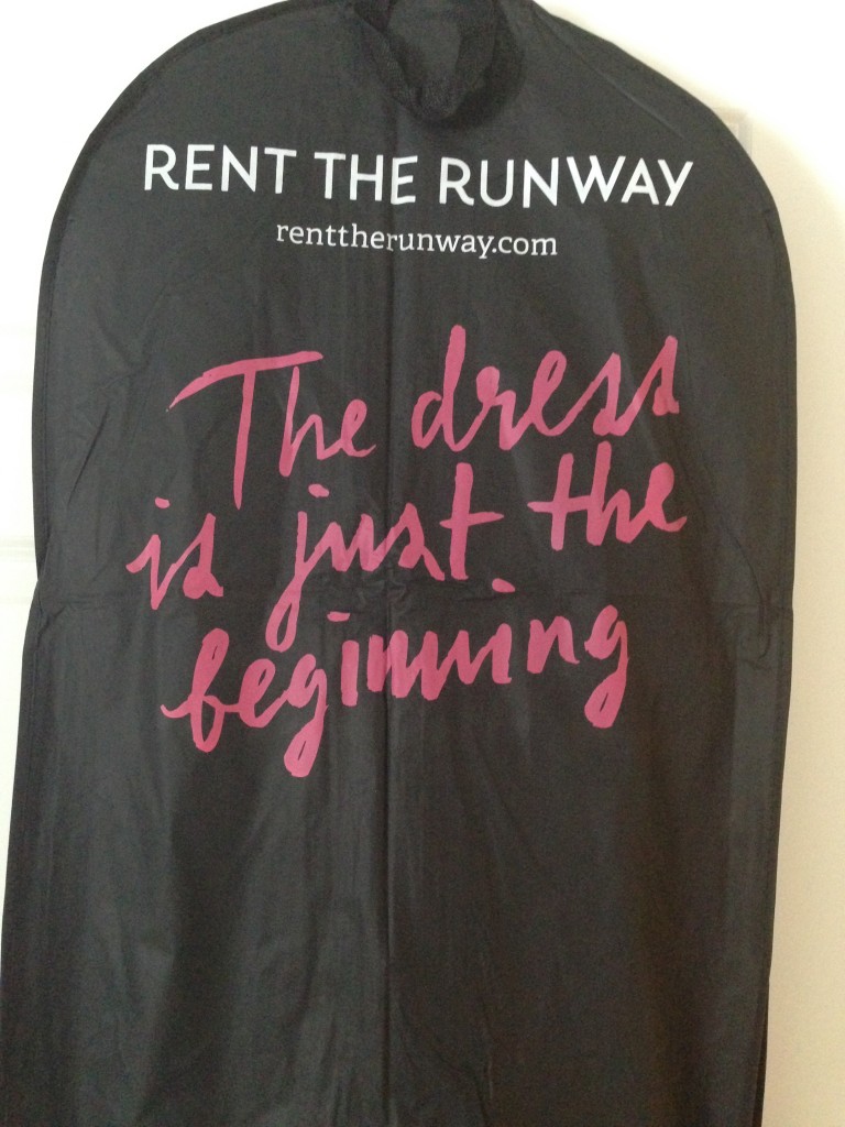 My dress(es) from Rent the Runway arrived Friday night! 